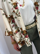 Kimono mezza manica - rose