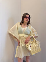 Iris kaftano color burro