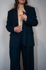 Giacca-Blazer gessata paillettes Kontatto