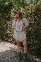 Camicia coreana Avorio in Cotone Leggero - ArtLove