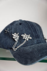 Cappello Denim Susy mix blu