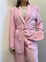 Blazer rosa pastello Lumina