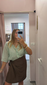Camicia in mussola acqua - Tensione in