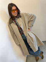 Trench Barbour color cachi grigio Susy Mix