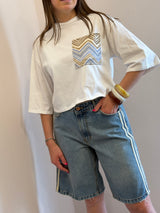 T-shirt crop - Tensione in