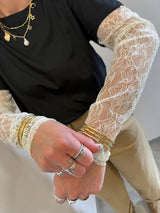 Bracciale sottile doppio