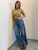 Jeans flare baggy Kontatto