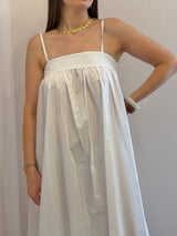 Abito Lungo "Easy-Chic" in bianco nuvola
