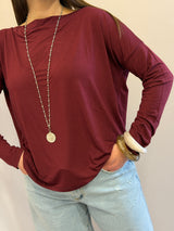 Blusa over Kontatto Sangria