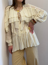 Blusa Rouches over Kontatto