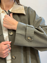 Trench Barbour color verde Susy Mix