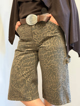 Bermuda animalier moro Kontatto