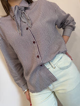 Camicia con foulard Kontatto