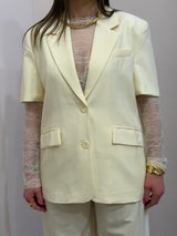 Completo sartoriale “Sunlight Pastel" – Blazer Corto & Pantalone