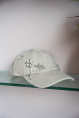 Cappello Denim Susy mix sabbia