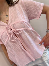 Camicia Taila in rosa La Petite ètolie Paris
