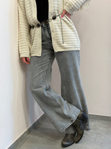 Denim Acid wash grigio chiaro Kontatto