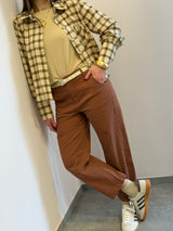 Pantalone Barrell Kontatto, color ruggine 