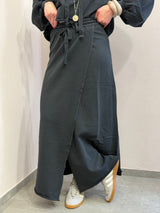 Gonna portafoglio in felpa, Kontatto