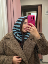 Balaclava a righe Kontatto