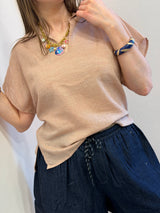 Camicetta con Dettagli Lurex - Art Love
