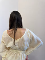 Iris kaftano color burro