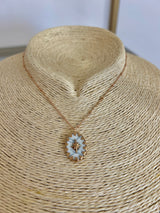 Collana pietra bianca