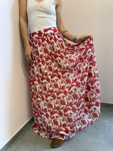 Gonna a fiori rossa Glamorous