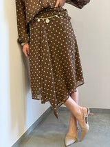 Gonna midi con punta Kontatto