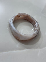 Bracciali rigidi effetto resina