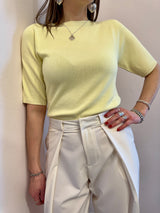 Blazer panna con fiocco Lumina