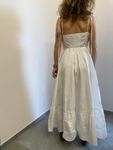 Gonna white lunga Glamorous