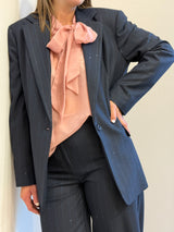 Giacca-Blazer gessata paillettes Kontatto