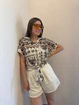 Short Sangallo burro Susy Mix