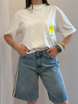 T-shirt bianca Sun - Tensione in