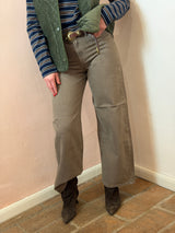 Jeans Tokyo Wide, Color Tortora - JJXX