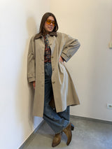 Trench Barbour color cachi grigio Susy Mix