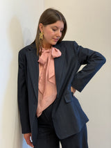 Giacca-Blazer gessata paillettes Kontatto
