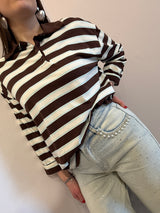 Denim strass con perle