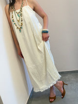 Abito lungo in lino SaintTropez - Art Love