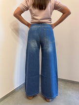 Jeans flare baggy Kontatto