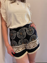 Short in viscosa Neri SusyMix