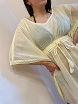 Iris kaftano color burro