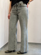 Denim Acid wash grigio chiaro Kontatto