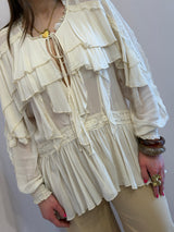 Blusa Rouches over Kontatto