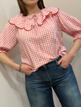 Camicetta vichy rosa