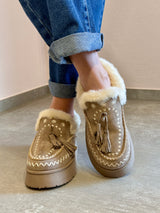 Eskimo boots basso color khaki