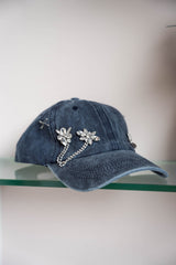 Cappello Denim Susy mix blu