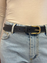 Cintura in vera pelle blu, Susy Mix