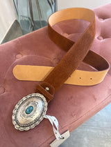 Cintura grande in color cuoioSusy Mix